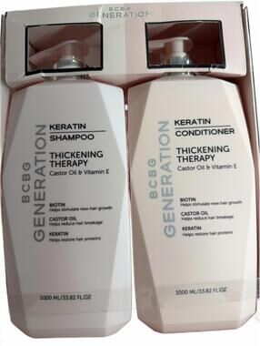 BCBG Generation Keratin Shampoo and Conditioner Thickening Therapy Set